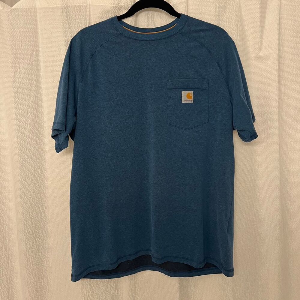 Dark blue Carhartt pocket T-shirt